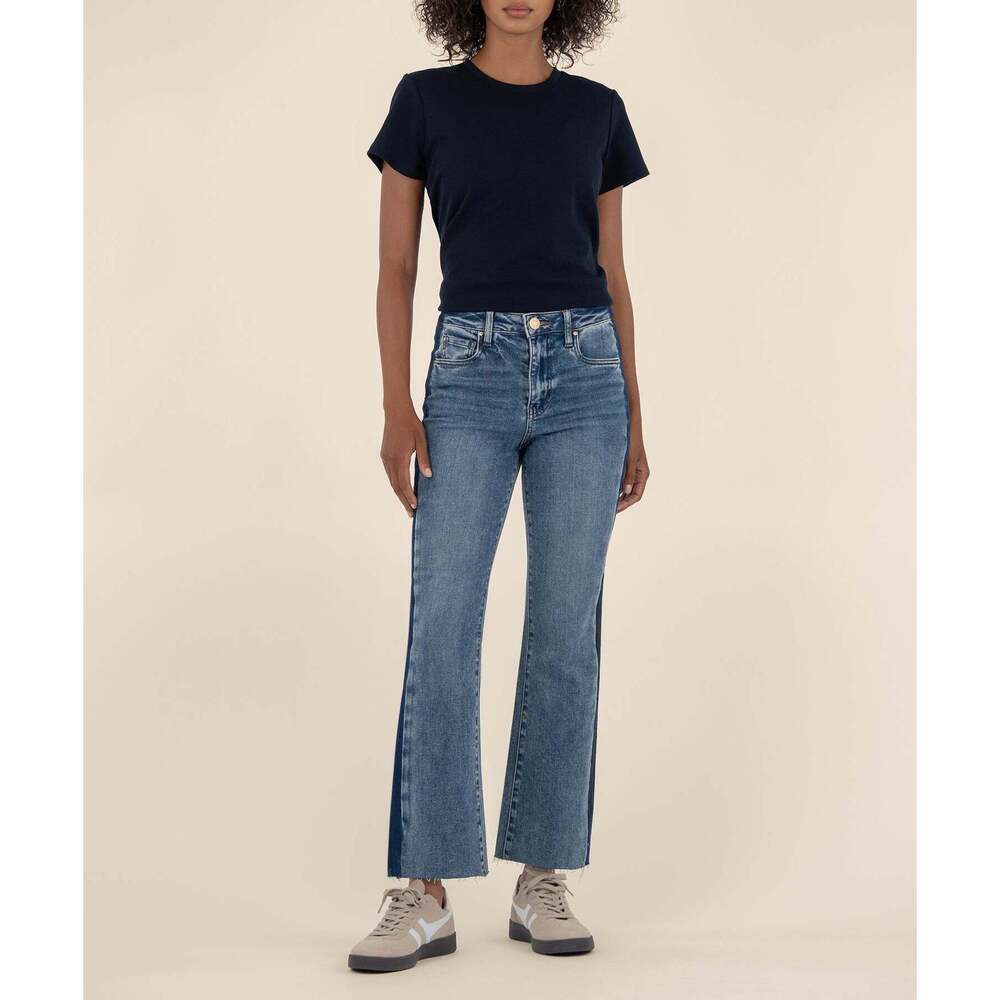 Kut from the Kloth Kelsey High Rise Ankle Flare Size 1616 / Inerrant W/Dark Base